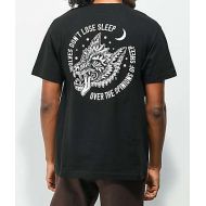 SKETCHY TANK Sketchy Tank Opinions Black T-Shirt