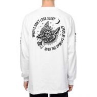 SKETCHY TANK Sketchy Tank Opinions White Long Sleeve T-Shirt