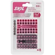 Skil SGK89033 33-Piece Pink Screwdriving Bit Set with Storage Case