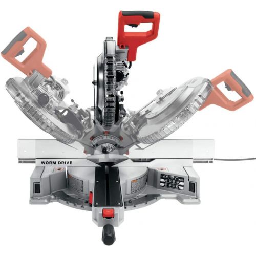  SKILSAW SPT88-01 12 In. Worm Drive Dual Bevel Sliding Miter Saw
