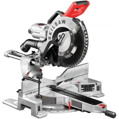  SKILSAW SPT88-01 12 In. Worm Drive Dual Bevel Sliding Miter Saw