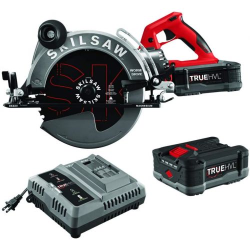  SKIL 10-1/4 TRUEHVL Cordless Worm Drive Skilsaw Circular Saw Kit with 2 Batteries - SPTH70M-21