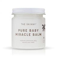 SKINNY and CO. Pure Baby - 100% Organic Coconut Baby Oil for Sensitive Skin Care - Unrefined & Chemical Free - All Natural Cradle Cap Treatment | Eczema, Psoriasis Relief, and Diap