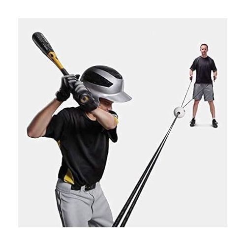 스킬즈 SKLZ Zip-N-Hit Baseball Batting Trainer, black