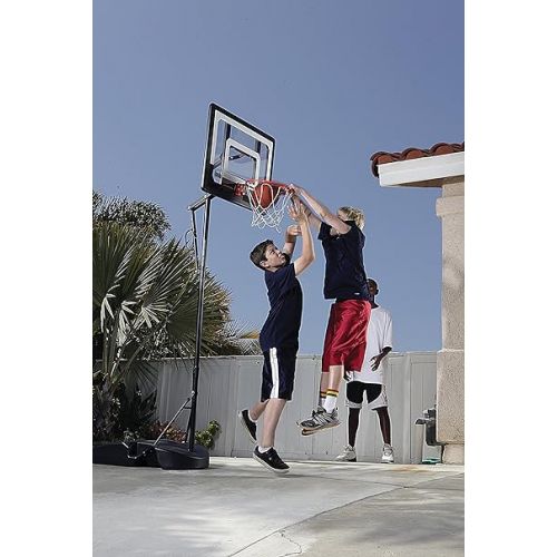 스킬즈 SKLZ Pro Mini Hoop Basketball System with Adjustable-Height Pole and 7-Inch Ball, HP08-000