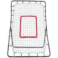 SKLZ PitchBack Baseball and Softball Pitching Net and Rebounder, Black/Red, 2' 9