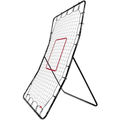 스킬즈 SKLZ PitchBack Baseball and Softball Pitching Net and Rebounder, Black/Red, 2' 9