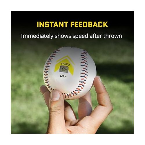 스킬즈 SKLZ Bullet Ball -Baseball Pitching Speed Sensor, White