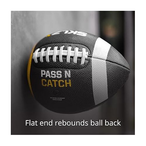 스킬즈 SKLZ Pass-N-Catch Solo Practice Football Black