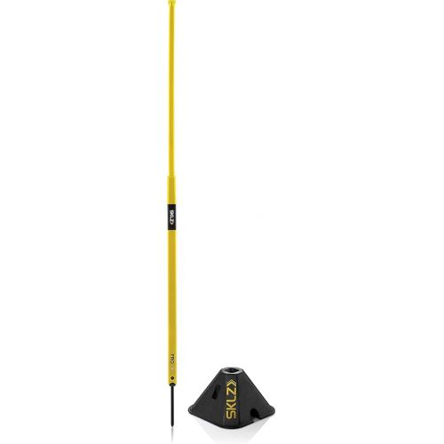 스킬즈 SKLZ Pro Training Telescoping Agility Poles for Soccer Drills and Training (Set of 8),Yellow