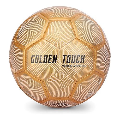 스킬즈 SKLZ Golden Touch Weighted Soccer Technique Training Ball, Size 5