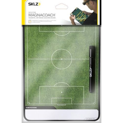 스킬즈 SKLZ MagnaCoach Magnetic/Dry Erase Soccer Coaching Board,Green