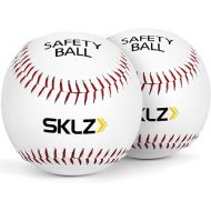 SKLZ Soft Cushioned Safety Baseballs, 2 Pack, White Pearl