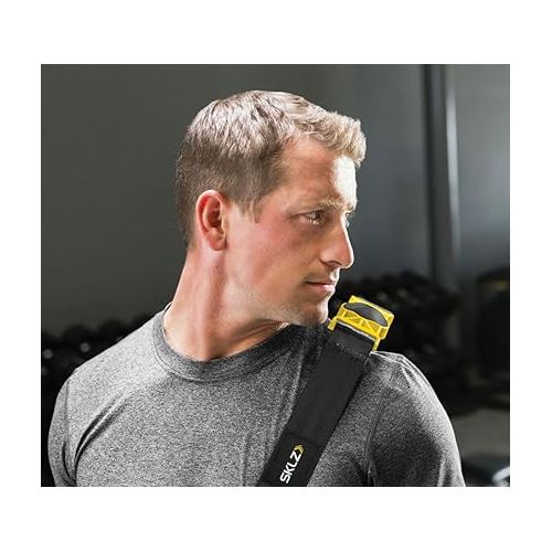 스킬즈 SKLZ Unisex's Trigger Strap, Black/Yellow, One Size