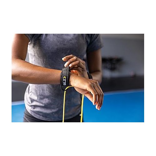 스킬즈 SKLZ Bump-N-Pass Volleyball Trainer with Resistance Bands for Improved Passing Technique, Black