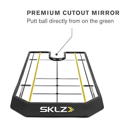 스킬즈 SKLZ True Line Putting Alignment Mirror for Improved Accuracy and Consistency