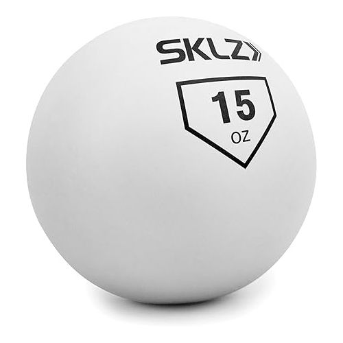 스킬즈 SKLZ Contact Ball Baseball and Softball Batting Training Ball, 15 Ounce