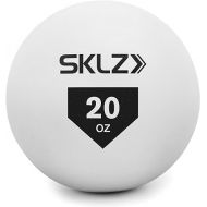 SKLZ Contact Ball Baseball and Softball Batting Training Ball, 20 Ounce,White