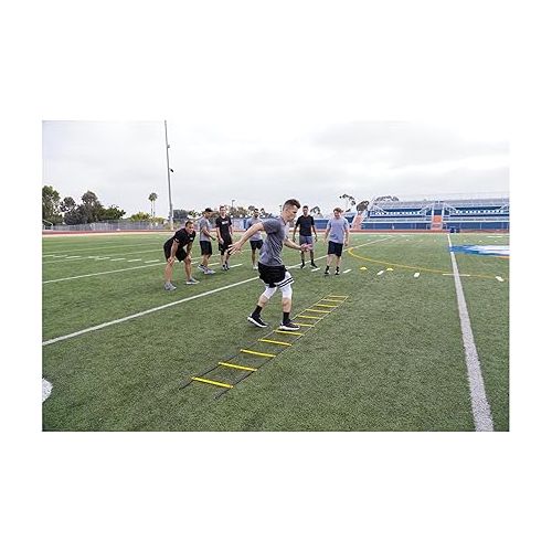 스킬즈 SKLZ Speed Gates, Quick Ladder, and Speed Chute Bundle, A Must Have for Athletes Looking to Improve Their Speed and Agility.