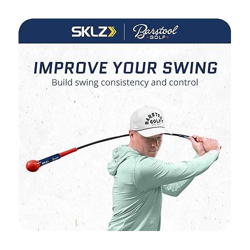 스킬즈 SKLZ Barstool Gold Flex Golf Swing Trainer Warm-Up Stick