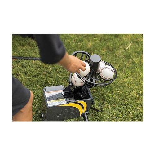 스킬즈 SKLZ Catapult Soft Toss Pitching Machine and Quickster Vault Net Bundle - Improve Your Batting and Fielding Skills with This Comprehensive Training Kit