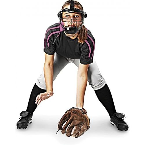 스킬즈 SKLZ Field Shield. Full-Face Protection Mask for Softball (Youth/Adult Sizes)