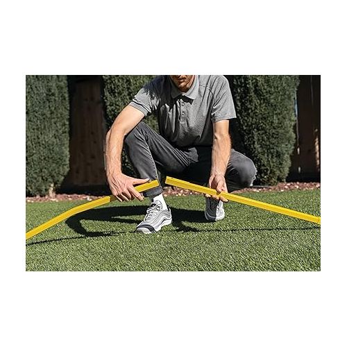 스킬즈 SKLZ Home Range Golf Net for Backyard Practice with Dual Net for Smooth Ball Return and Carry Bag