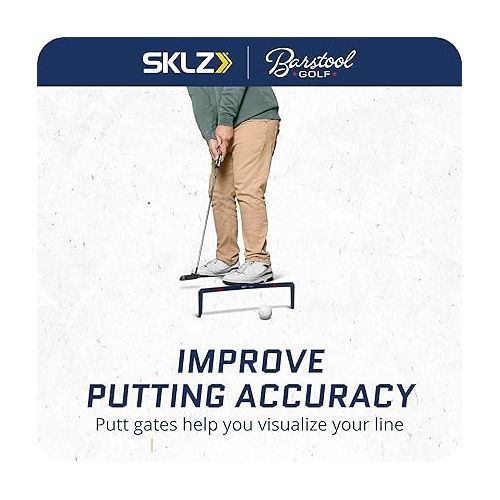 스킬즈 SKLZ Barstool Putt Path Gates for Improved Putting Accuracy and Consistency