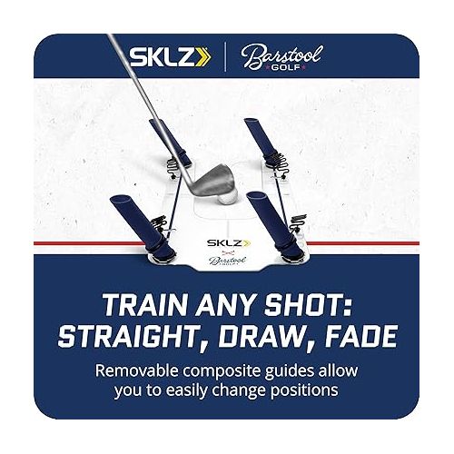 스킬즈 SKLZ Barstool Golf Swing Guide Trainer for Improved Consistency and Accuracy