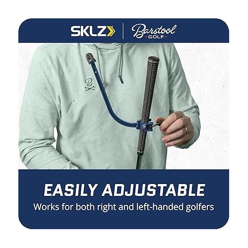 스킬즈 SKLZ Barstool Wrist Hinge Golf Swing Trainer for Correcting Wrist Position