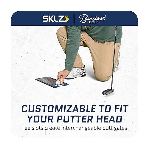 스킬즈 SKLZ Barstool True Line Putting Alignment Mirror for Improved Accuracy and Consistency