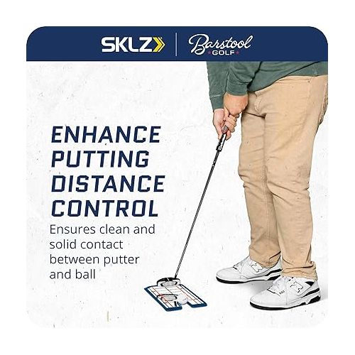 스킬즈 SKLZ Barstool True Line Putting Alignment Mirror for Improved Accuracy and Consistency