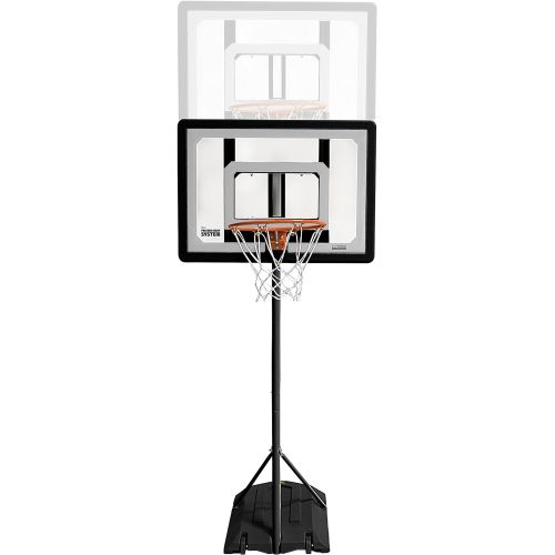 스킬즈 [아마존핫딜][아마존 핫딜] SKLZ Pro Mini Hoop Basketball System with Adjustable-Height Pole and 7-Inch Ball