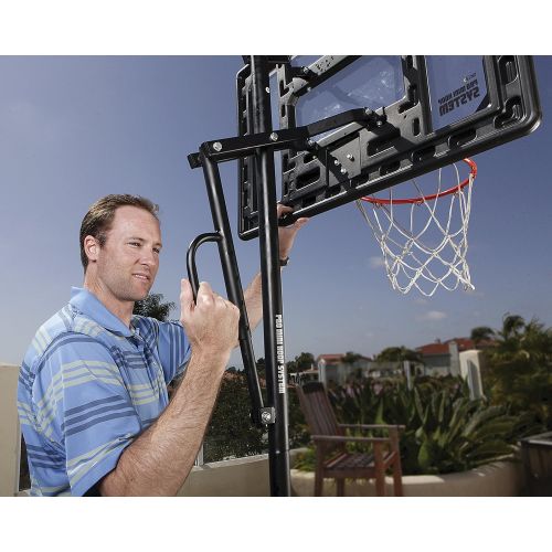 스킬즈 [아마존핫딜][아마존 핫딜] SKLZ Pro Mini Hoop Basketball System with Adjustable-Height Pole and 7-Inch Ball
