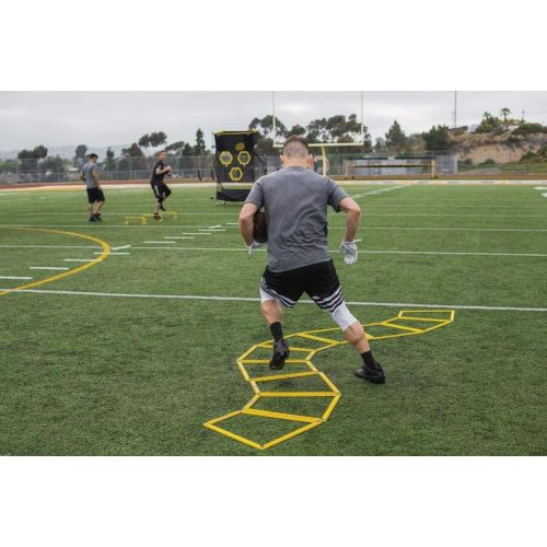 스킬즈 [아마존베스트]SKLZ Agility Trainer Pro Trapezoid Agility Trainers for Multi-Directional Ladder Patterns