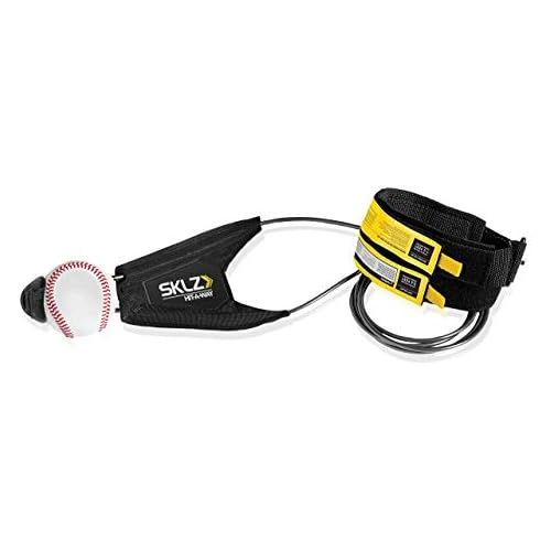 스킬즈 [아마존베스트]SKLZ Hit-A-Way Swing Trainer for Baseball and Softball - Improve Your Batting Power, Pacing, Timing, and Confidence, Develop Swing Mechanics, Simulates Real Pitches, Get Hours of S