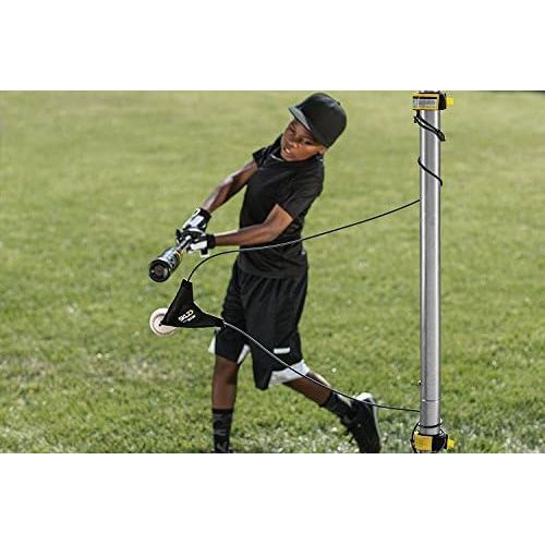 스킬즈 [아마존베스트]SKLZ Hit-A-Way Swing Trainer for Baseball and Softball - Improve Your Batting Power, Pacing, Timing, and Confidence, Develop Swing Mechanics, Simulates Real Pitches, Get Hours of S