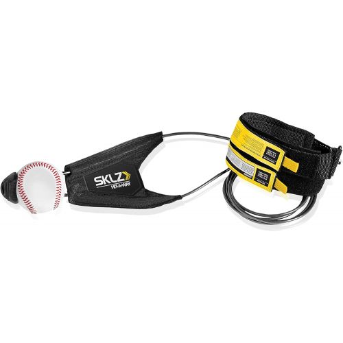 스킬즈 [아마존베스트]SKLZ Hit-A-Way Swing Trainer for Baseball and Softball - Improve Your Batting Power, Pacing, Timing, and Confidence, Develop Swing Mechanics, Simulates Real Pitches, Get Hours of S