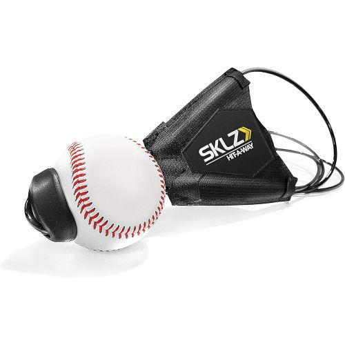 스킬즈 [아마존베스트]SKLZ Hit-A-Way Swing Trainer for Baseball and Softball - Improve Your Batting Power, Pacing, Timing, and Confidence, Develop Swing Mechanics, Simulates Real Pitches, Get Hours of S