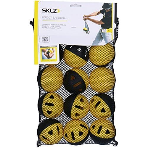 스킬즈 [아마존베스트]SKLZ Impact Balls - Heavy-Duty, Long Lasting Limited Flight Mini Training Ball