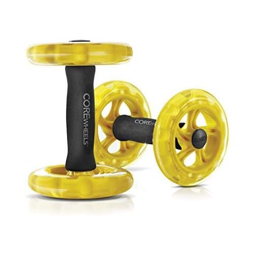 스킬즈 [아마존베스트]SKLZ Core Wheels Dynamic Strength and Ab Trainer Roller, Set of 2