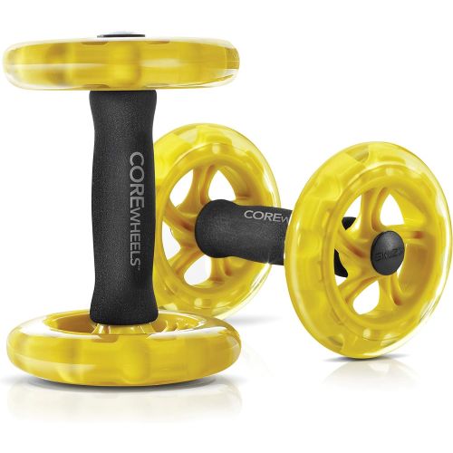 스킬즈 [아마존베스트]SKLZ Core Wheels Dynamic Strength and Ab Trainer Roller, Set of 2