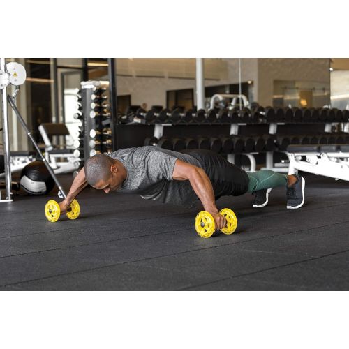 스킬즈 [아마존베스트]SKLZ Core Wheels Dynamic Strength and Ab Trainer Roller, Set of 2