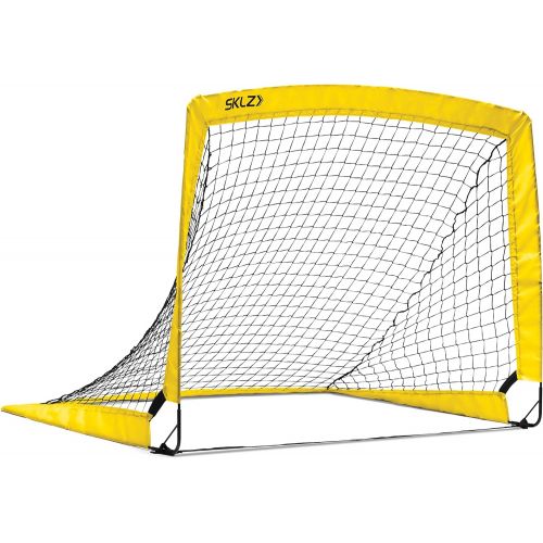 스킬즈 [아마존베스트]SKLZ Youth Soccer Net Black/Yellow, 4-Foot x 3-Foot