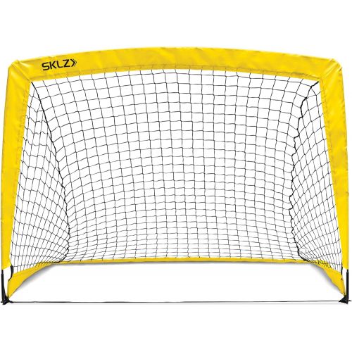 스킬즈 [아마존베스트]SKLZ Youth Soccer Net Black/Yellow, 4-Foot x 3-Foot