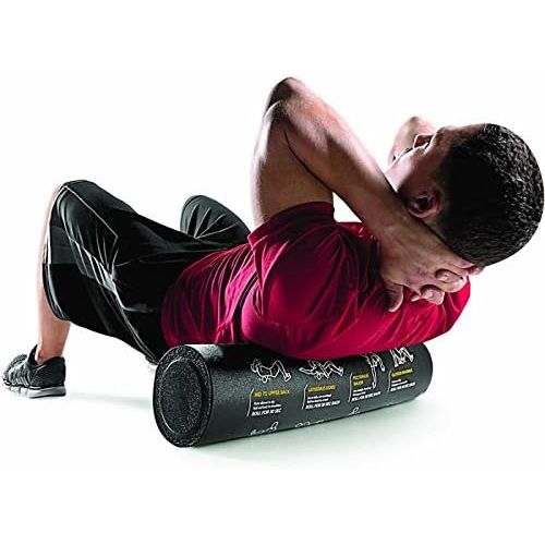 스킬즈 [아마존베스트]SKLZ Memory Foam 20-Inch Foam Roller with Self-Guided Rolling Illustrations