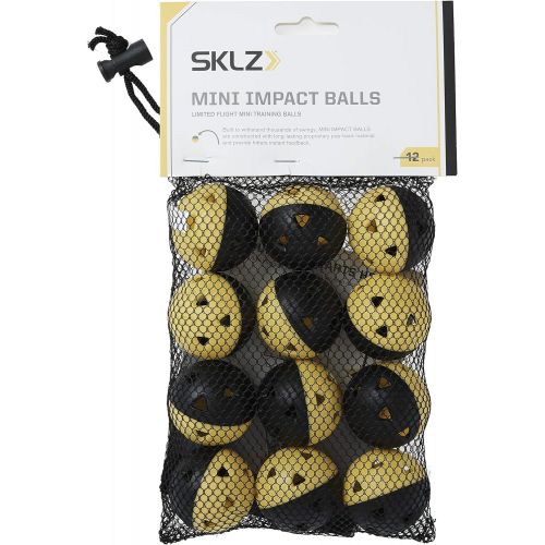 스킬즈 SKLZ Impact Balls - Heavy-Duty, Long Lasting Limited Flight Mini Training Ball