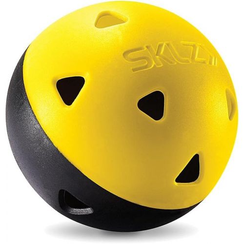 스킬즈 SKLZ Limited-Flight Practice Impact Golf Balls, 12 Pack