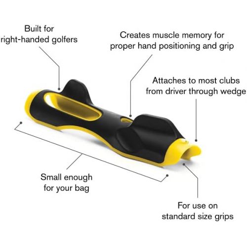 스킬즈 SKLZ Golf Grip Trainer Attachment for Improving Hand Positioning