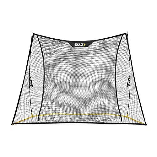 스킬즈 SKLZ Home Range Golf Net for Backyard Practice with Dual Net for Smooth Ball Return and Carry Bag